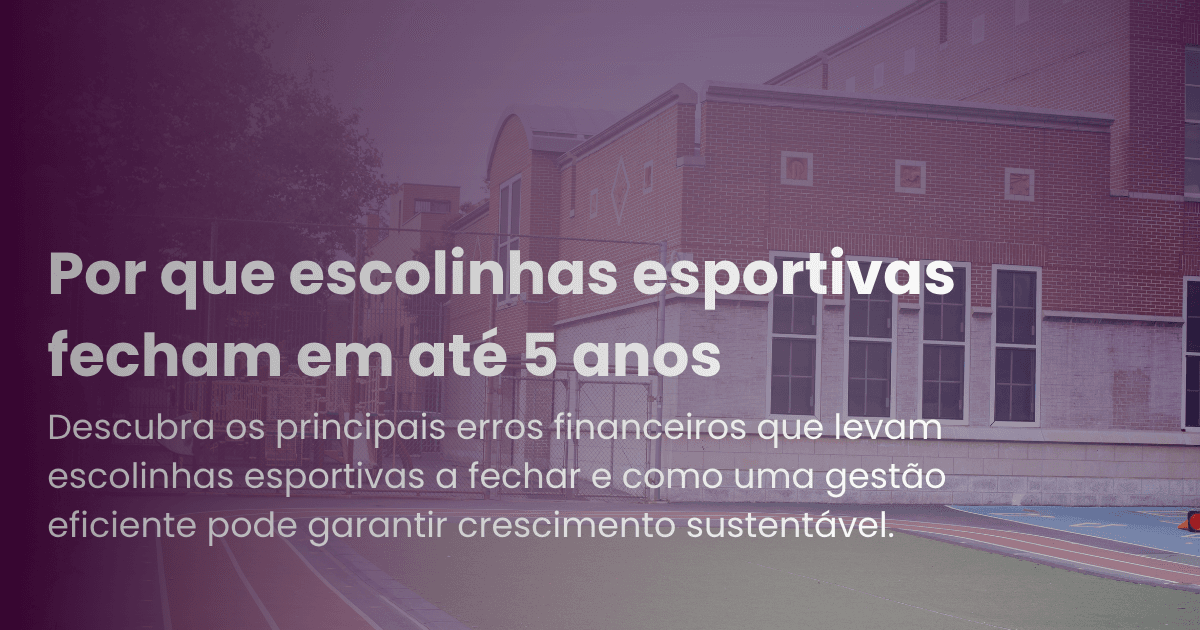 Por que escolinhas esportivas fecham em até 5 anos
